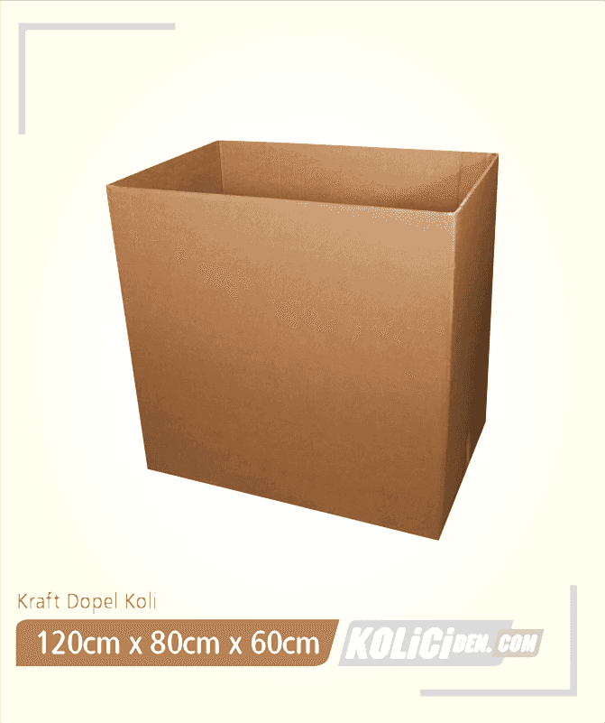 120x80x70 cm Hazır Kraft full gr ihracat kalitesi Dopel Palet Koli