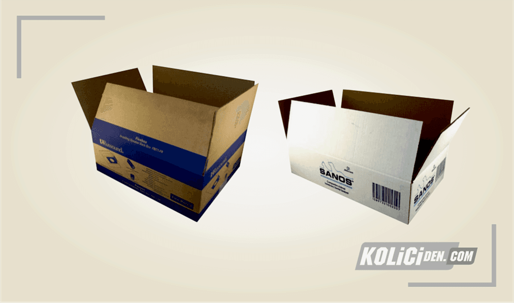 Ofset Baskılı Karton Koli